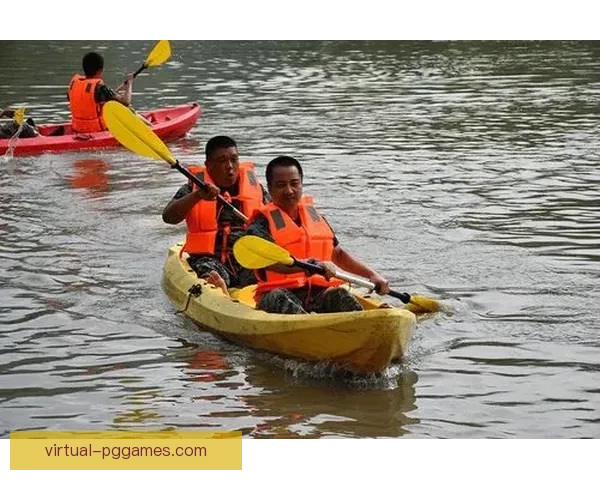 皮划艇比赛激烈角逐，谁将笑傲江湖？