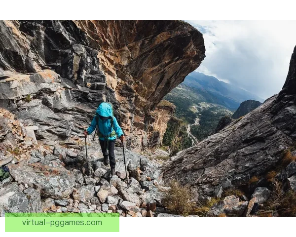 穿越险峻山麓，挑战极限速度